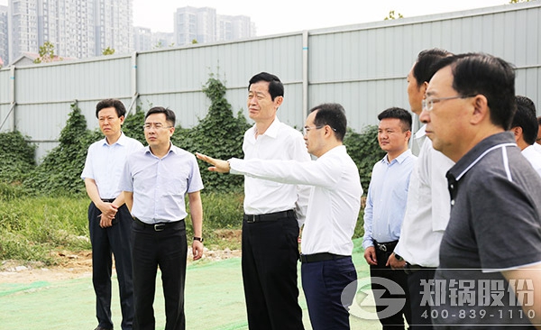 郑州市向导一行视察指导易彩堂官网工业园项目