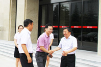 河南省商务厅副厅长张雷明莅临易彩堂官网调研 -3